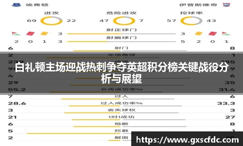 白礼顿主场迎战热刺争夺英超积分榜关键战役分析与展望